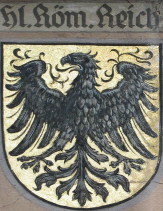 Heiliges Rmisches Reich Deutscher Nation. Wappen am Rathaus von Staufen